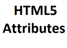 New Form Attributes Of HTML5